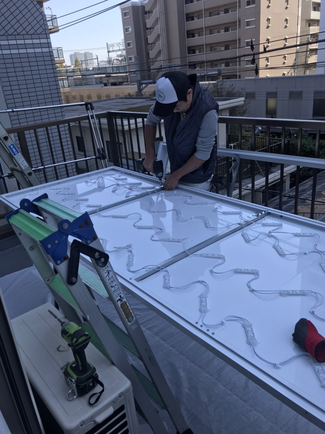 2：看板組み立て