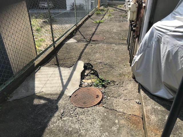 1：作業前の状態