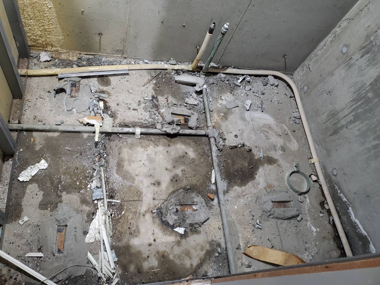 1：作業前の状態