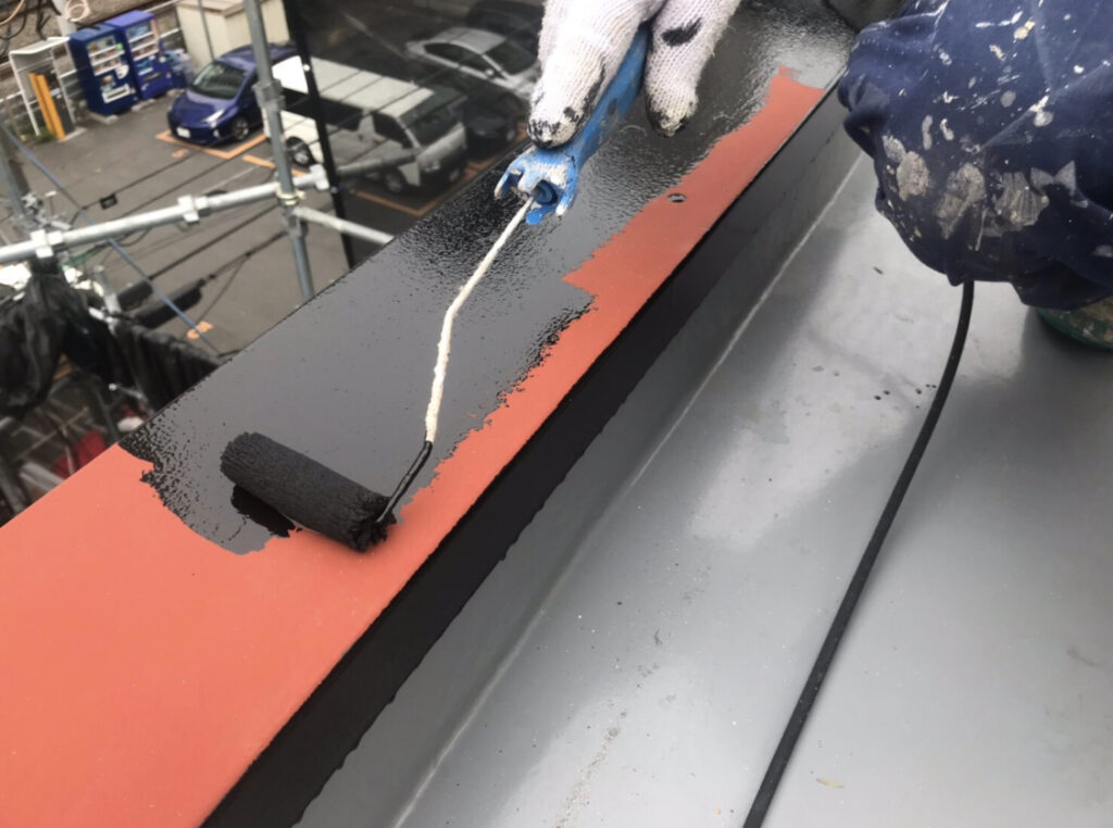 2：ケレン・防錆下地塗装〜中塗り塗装