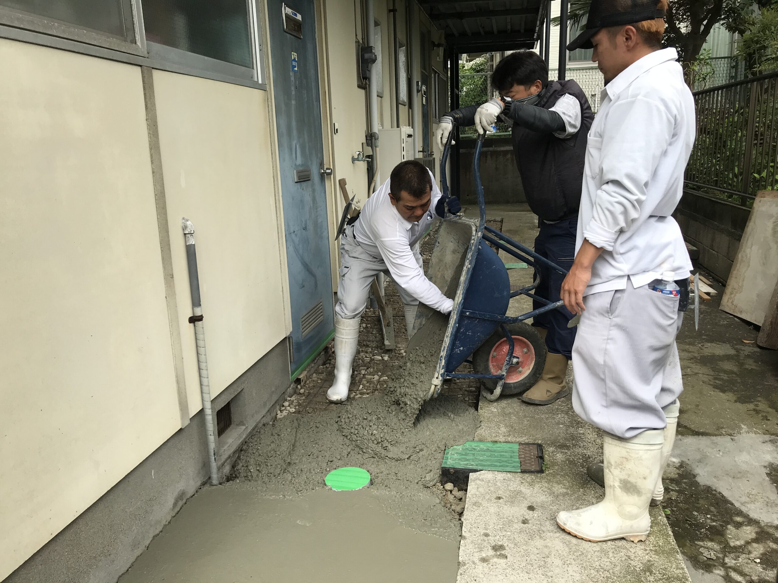 3：鉄筋設置〜コンクリート流し込み