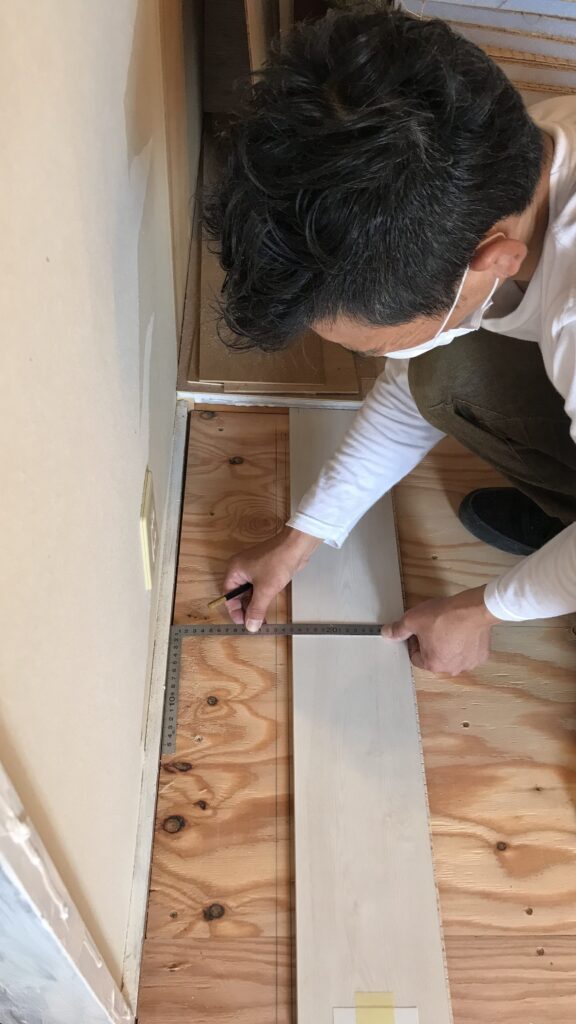 1：古い部材の撤去・解体〜採寸